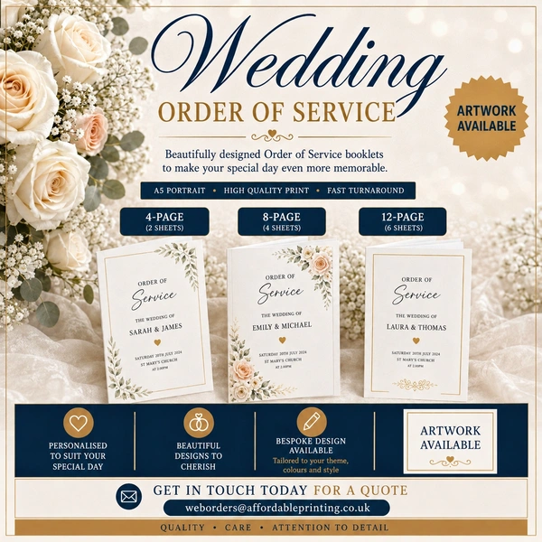  Wedding Order Of Service see related product below