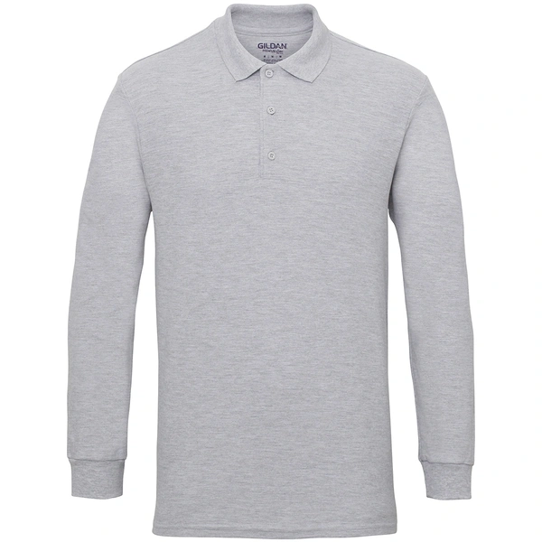  Longsleeve Polo Sportgray